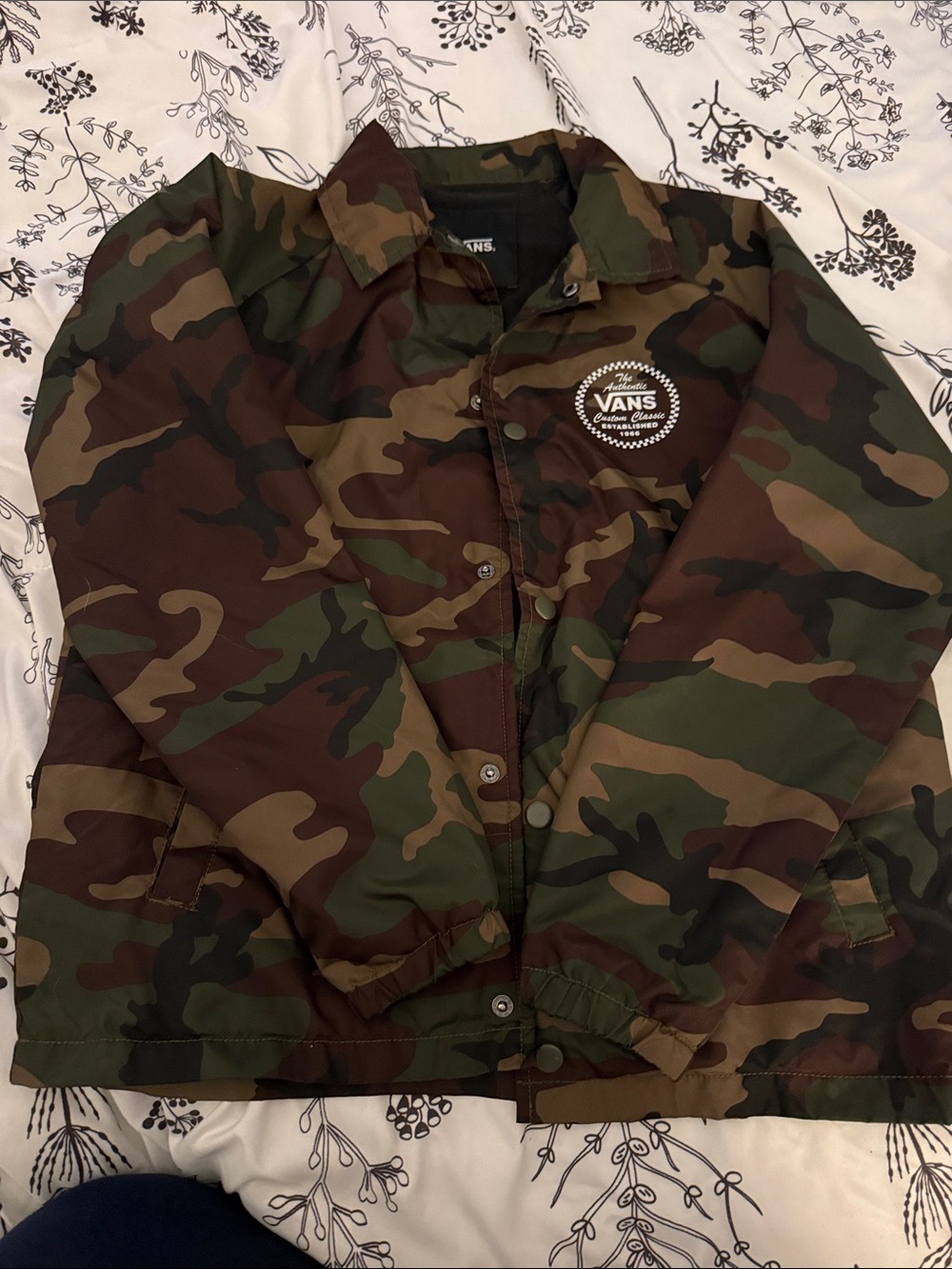 Vans Camouflage Jacket  (boys)